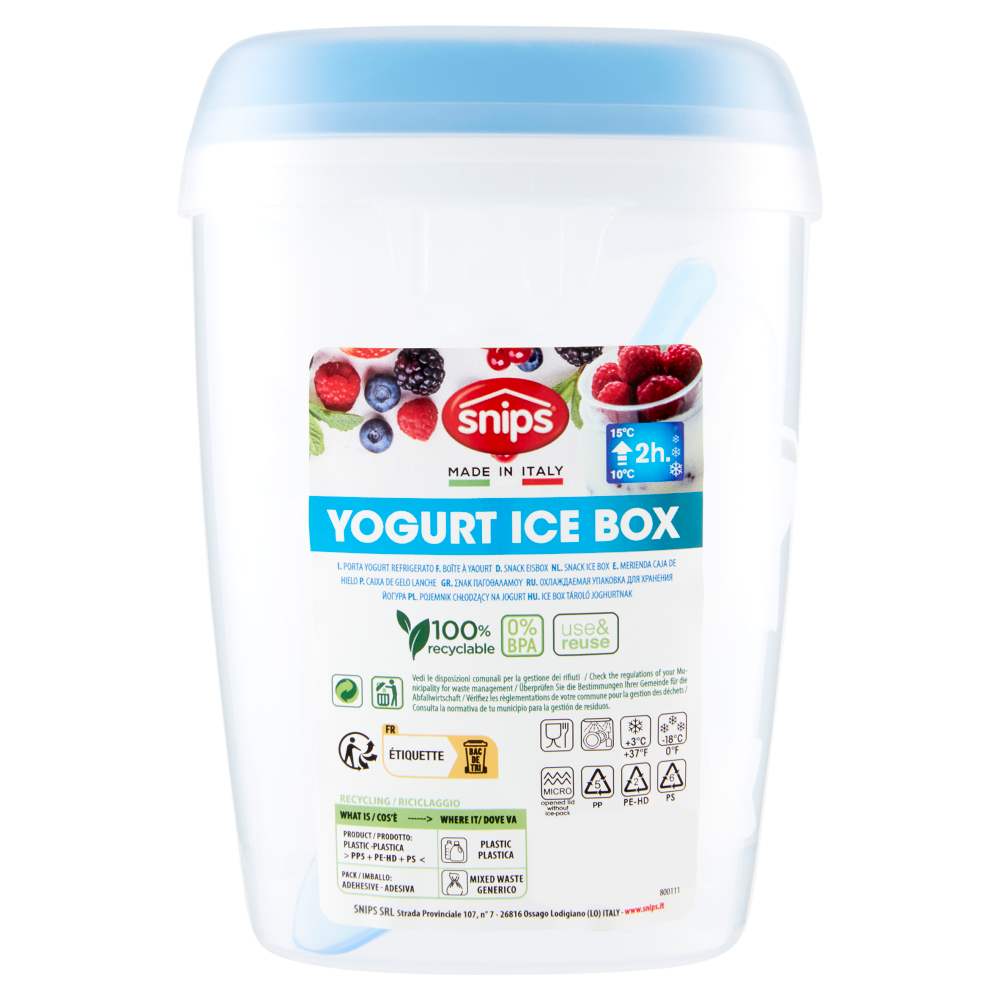 snips Yogurt Ice Box 