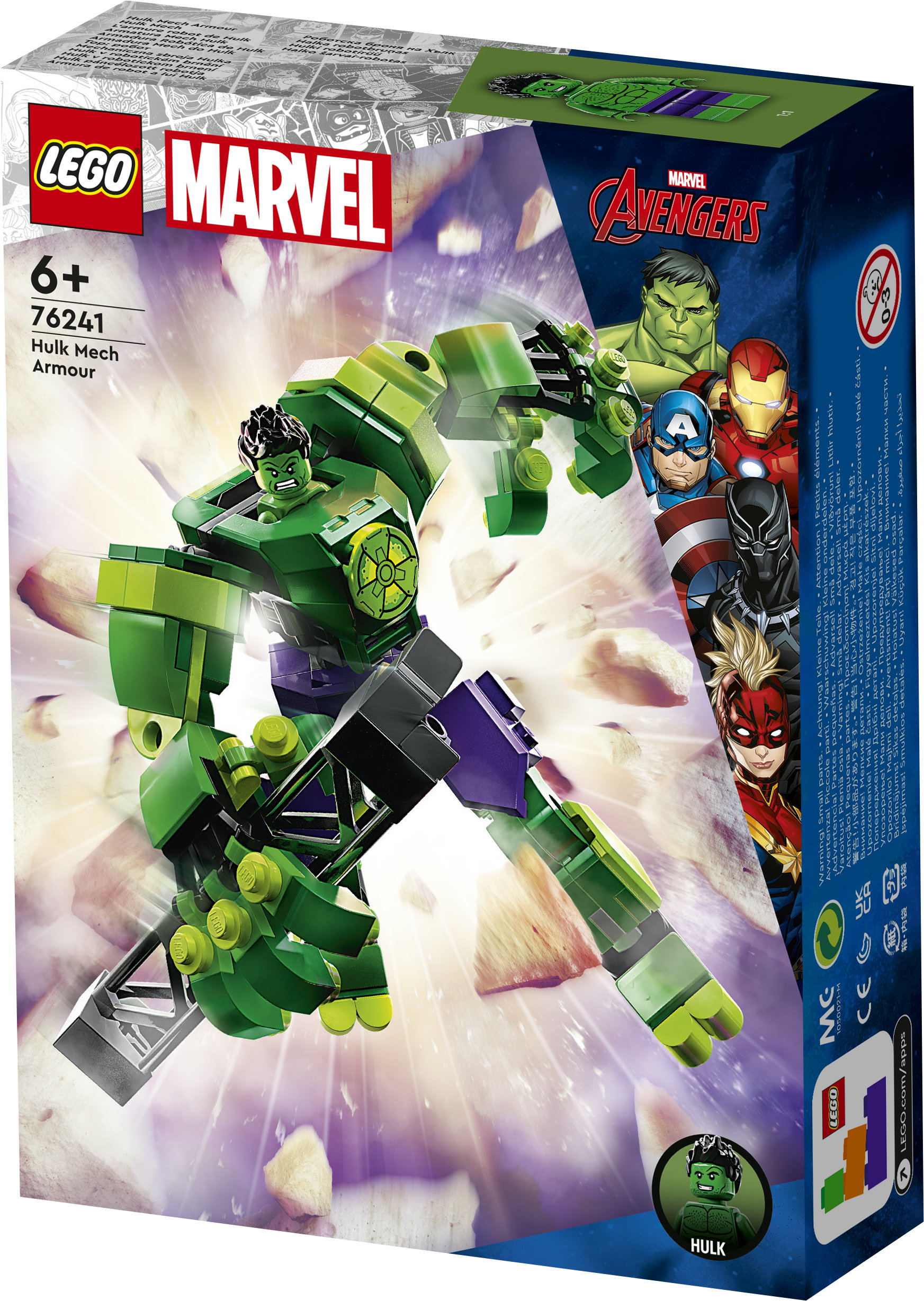 LEGO Marvel Avengers Armatura Mech Hulk