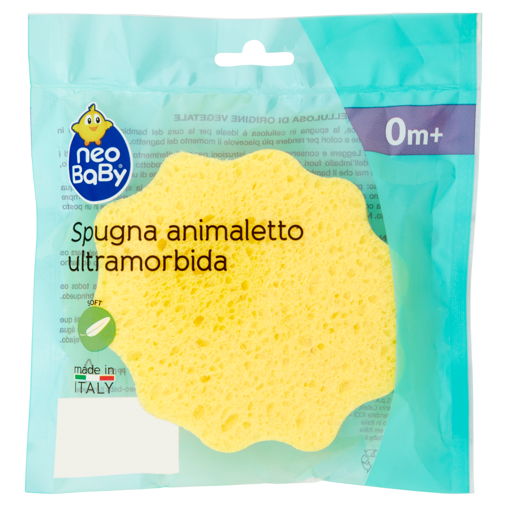 neo Baby Spugna animaletto ultramorbida 0m+