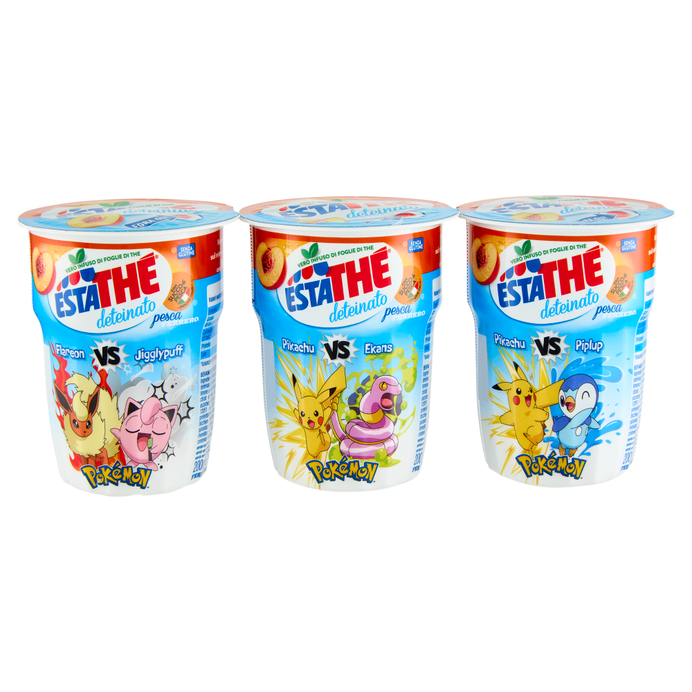 Estathé deteinato pesca 3 x 200 ml