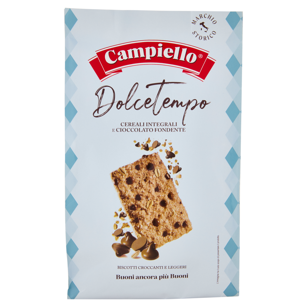 Campiello Dolcetempo Cereali Integrali e Cioccolato Fondente 240 g