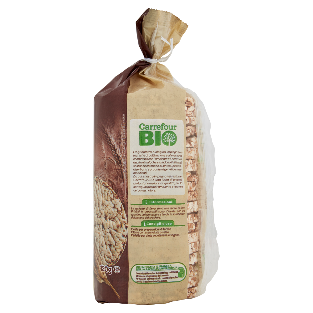 Carrefour Bio Gallette di Farro 120 g