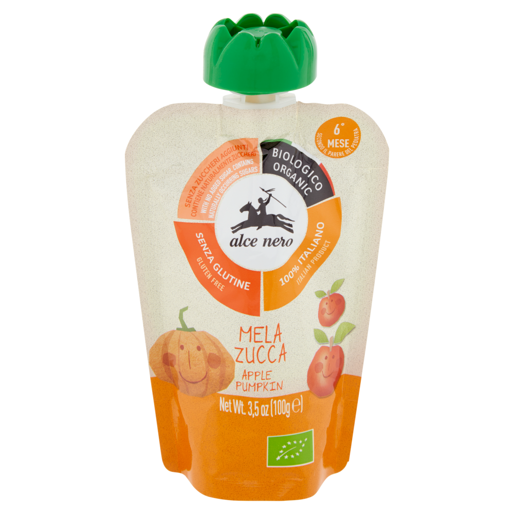 alce nero Mela Zucca 100 g