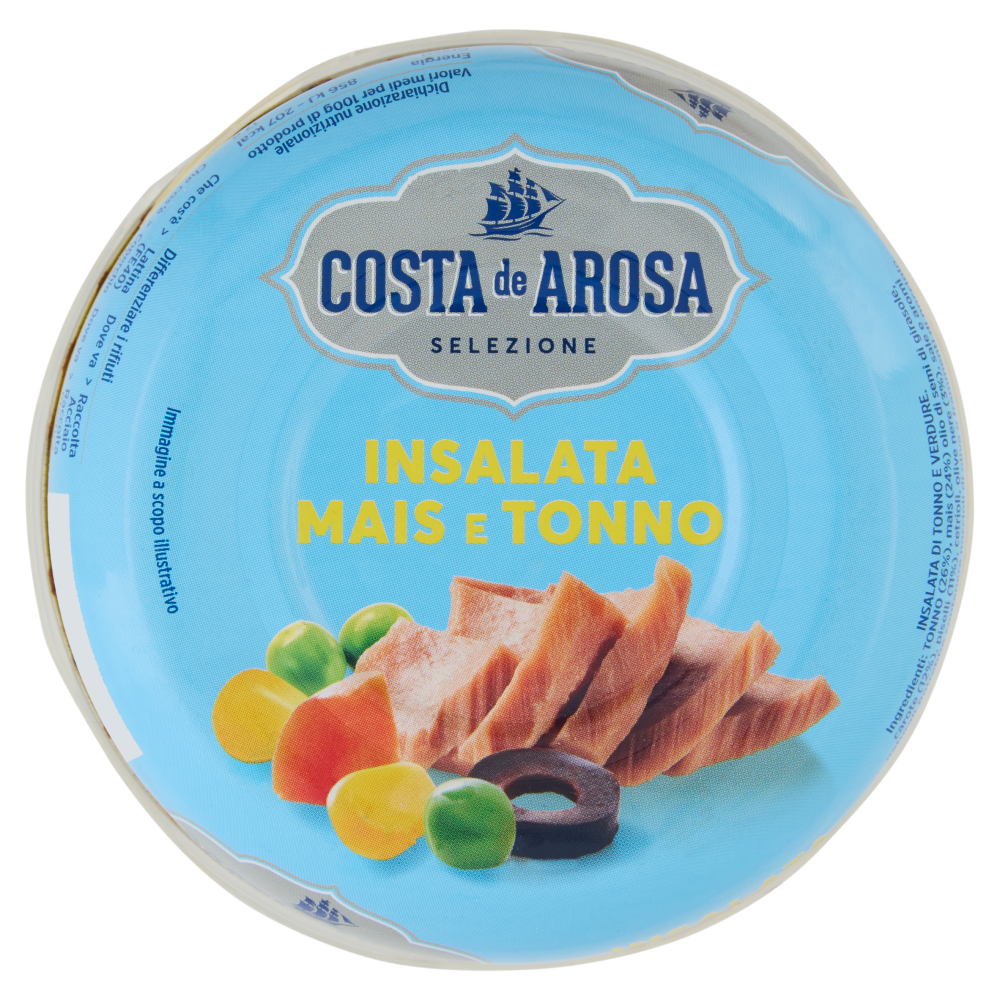 Costa de Arosa Insalata Mais e Tonno 230 g