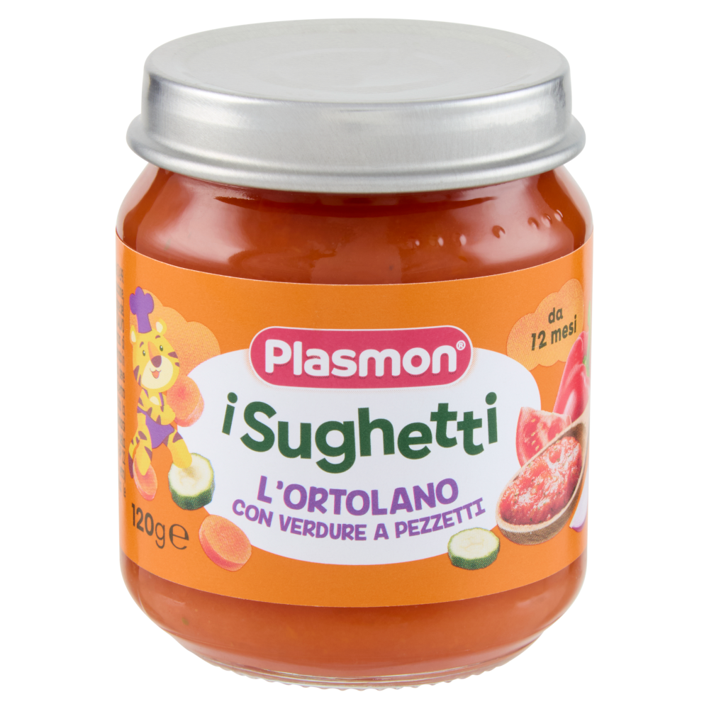 Plasmon i Sughetti l'Ortolano con Verdure a Pezzetti 120 g