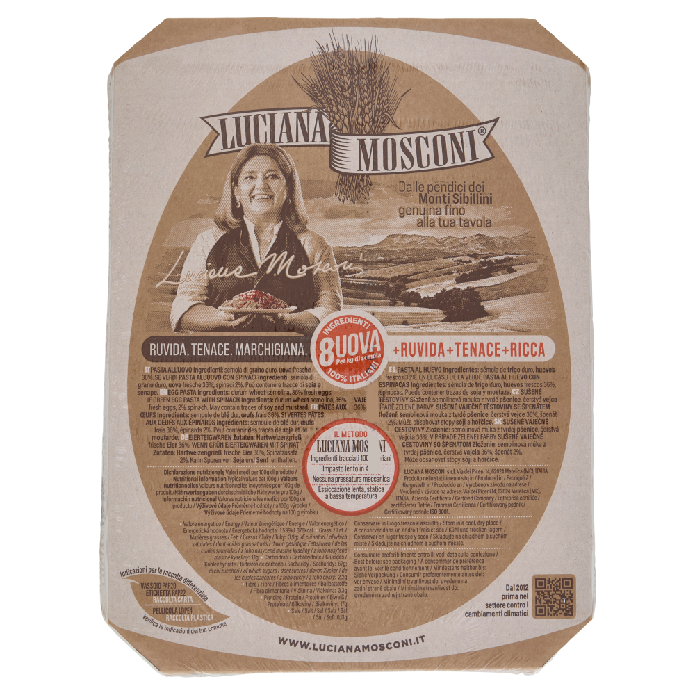 Luciana Mosconi Pasta all'Uovo Tagliatelle all'uovo 500 g