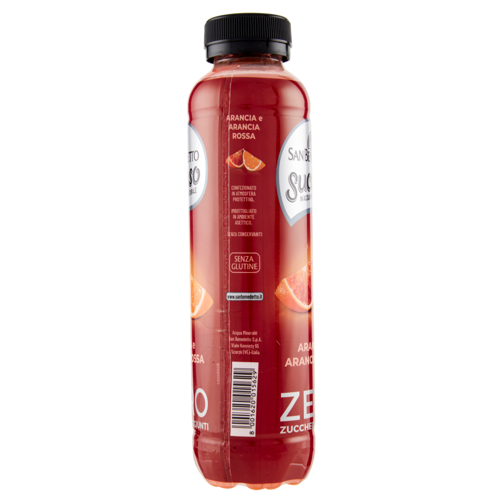 San Benedetto Succoso Zero Arancia e arancia rossa 0,40L