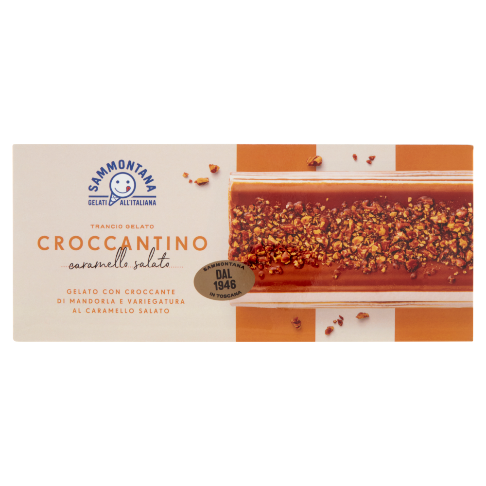 Sammontana Trancio Gelato Croccantino caramello salato 500 g