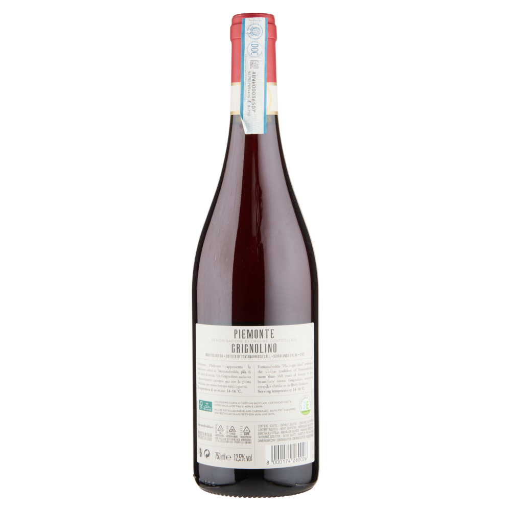Fontanafredda Piemonte DOC Grignolino 750 ml