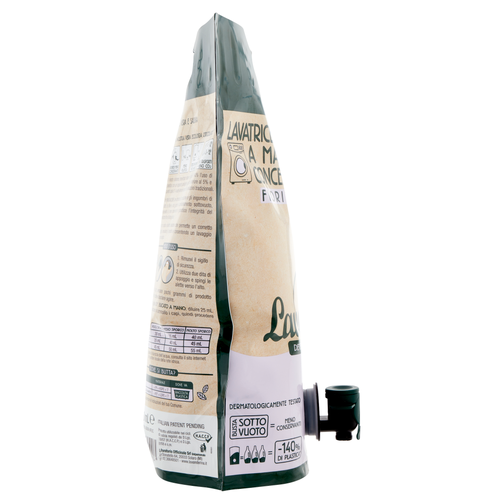 Lavanderina Lavatrice e Bucato a Mano Concentrato Fiorito Ecobio 2000 mL