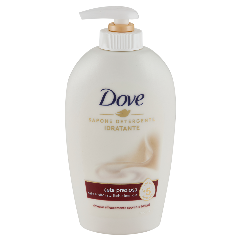 Dove Sapone Detergente Idratante seta preziosa 250 ml