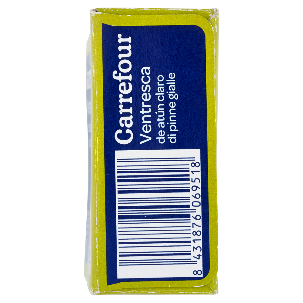 Carrefour Ventresca di pinne gialle in olio di oliva 111 g