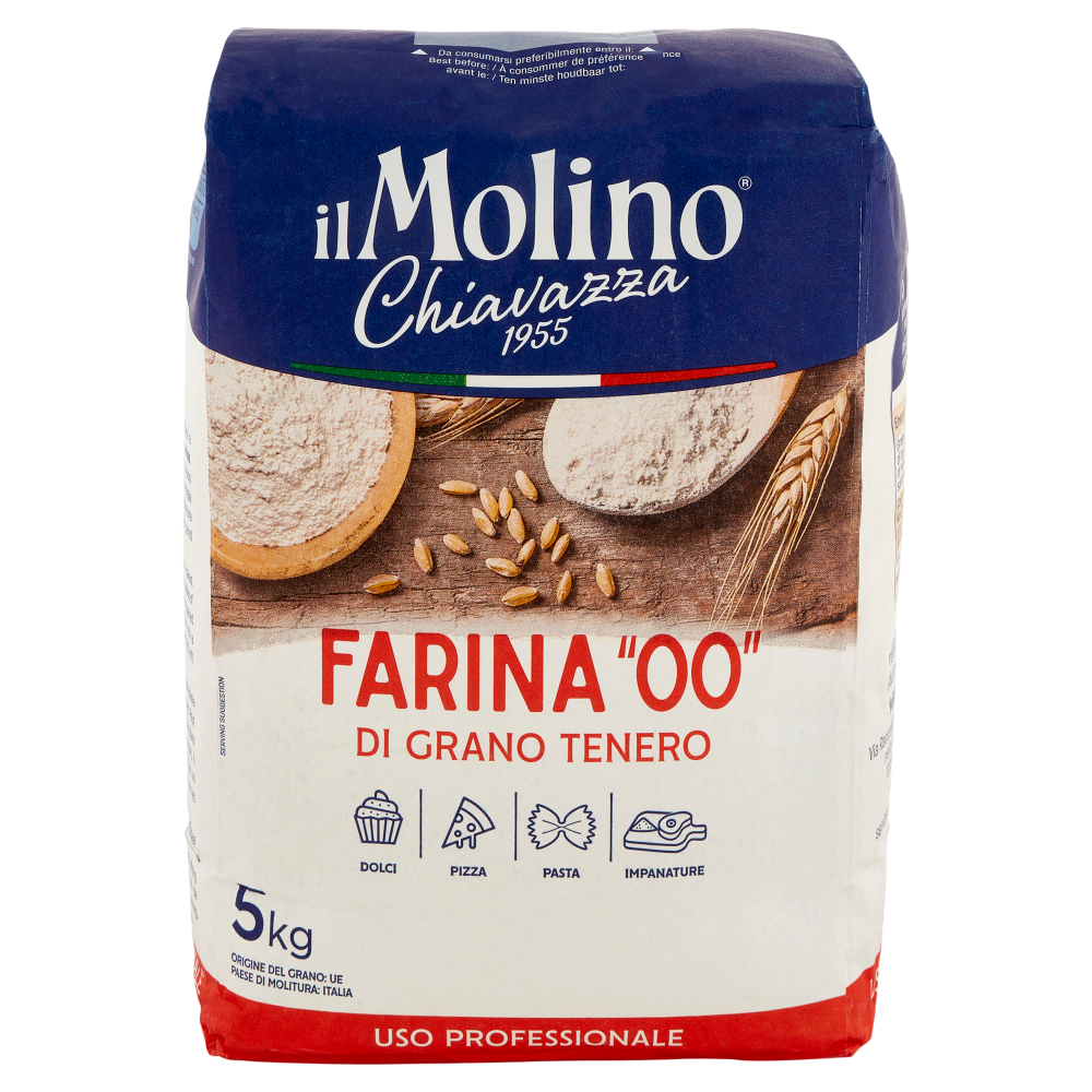 il Molino Chiavazza Farina "00" di Grano Tenero 5 kg