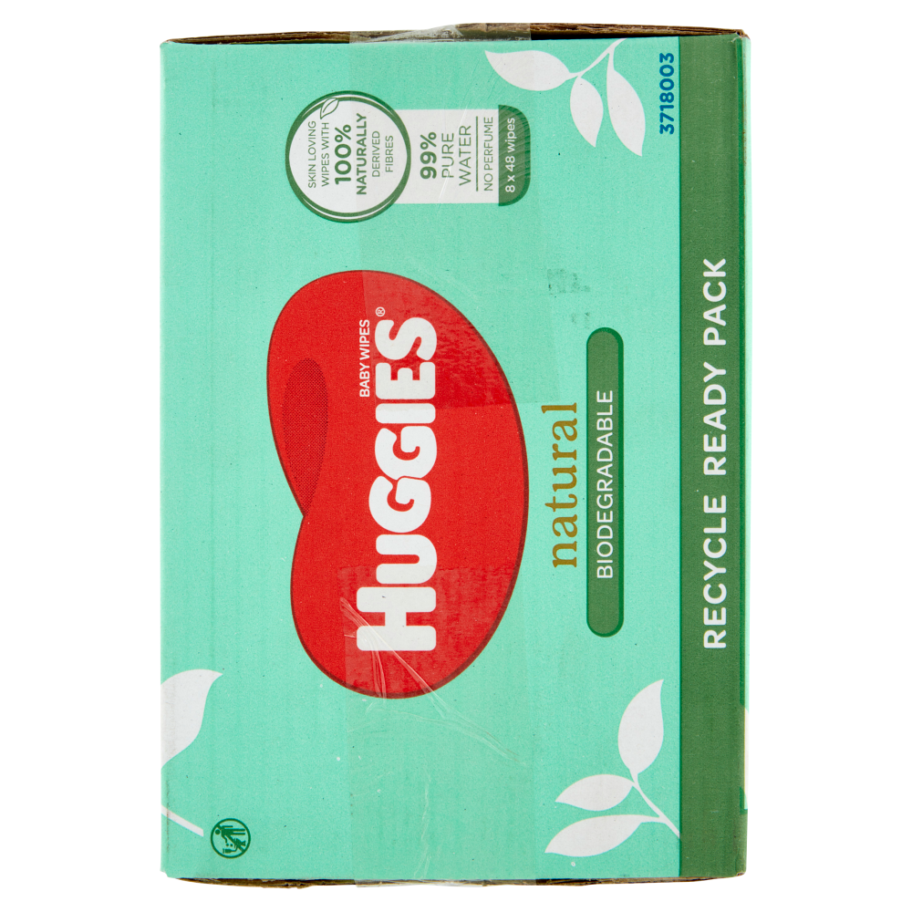 Huggies Baby Wipes natural 8 x 48 pz