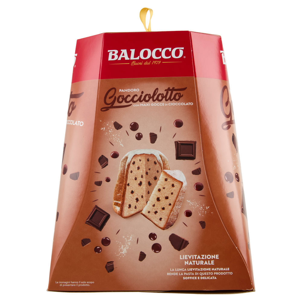 Balocco Pandoro Gocciolotto con Maxi Gocce di Cioccolato 800 g