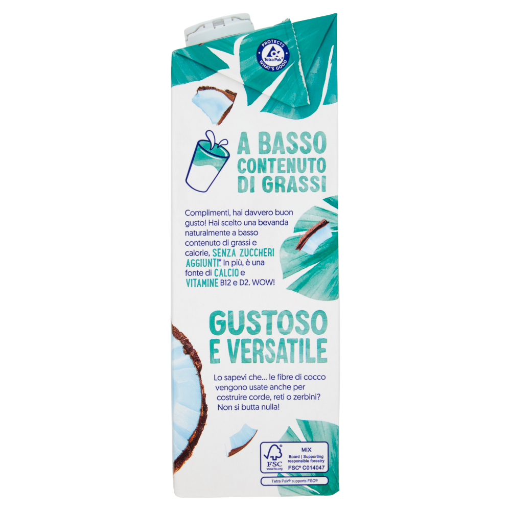 ALPRO Cocco Classico, Bevanda al Cocco 100% vegetale con vitamine B2, B12 e D, 1 L