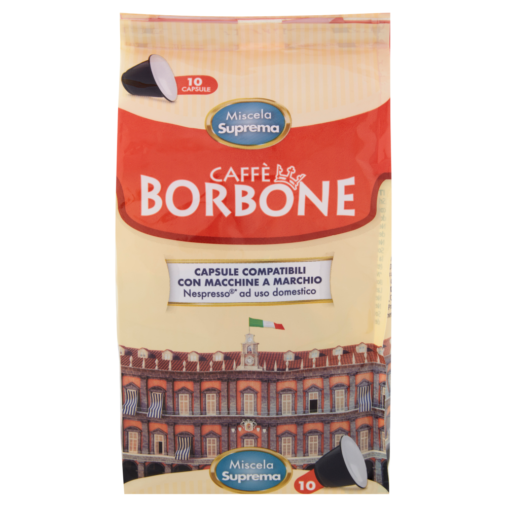 Caffè Borbone Miscela Suprema Capsule Compatibili Nespresso* 10 x 5 g