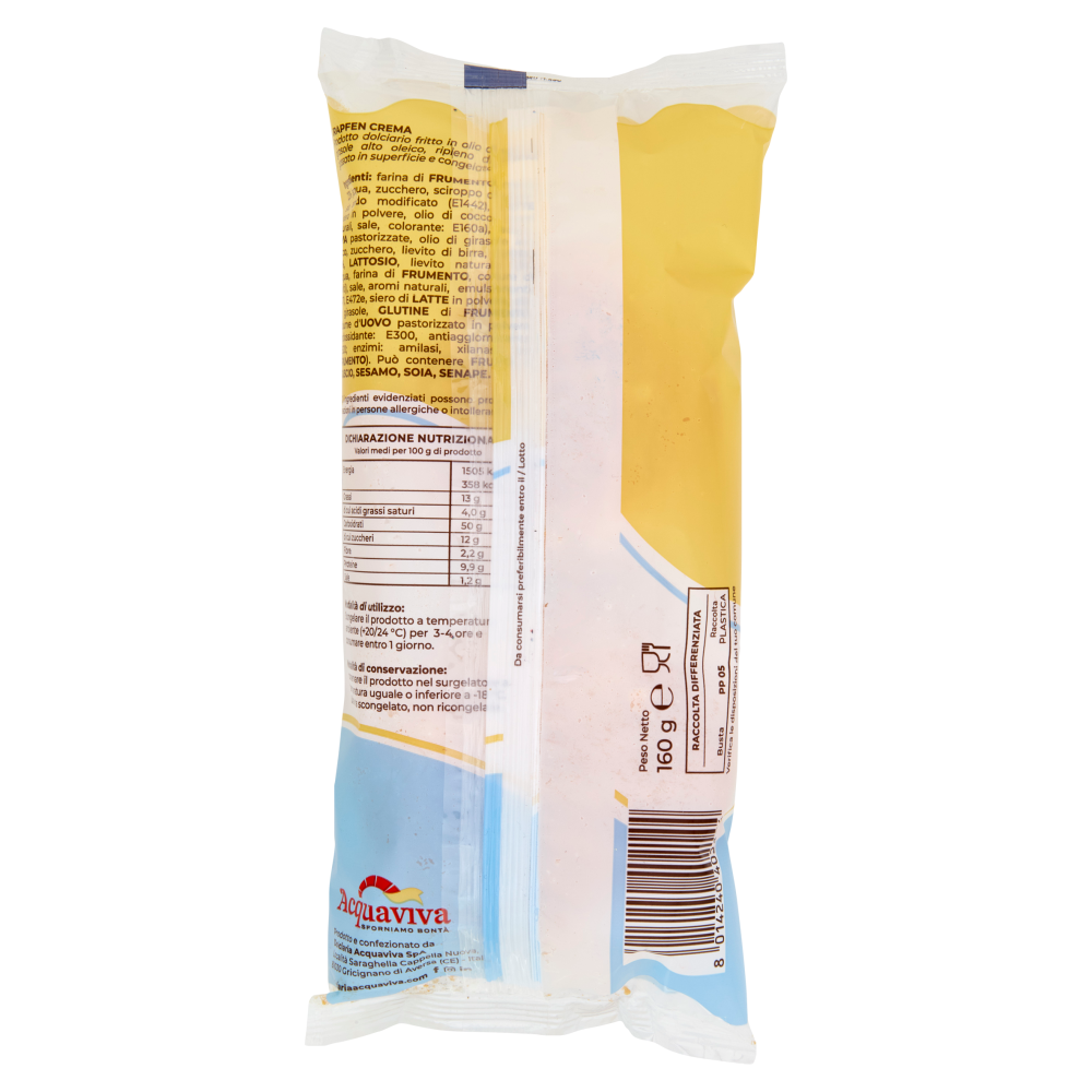 Roundy Krapfen Crema 2 Pezzi 160 g