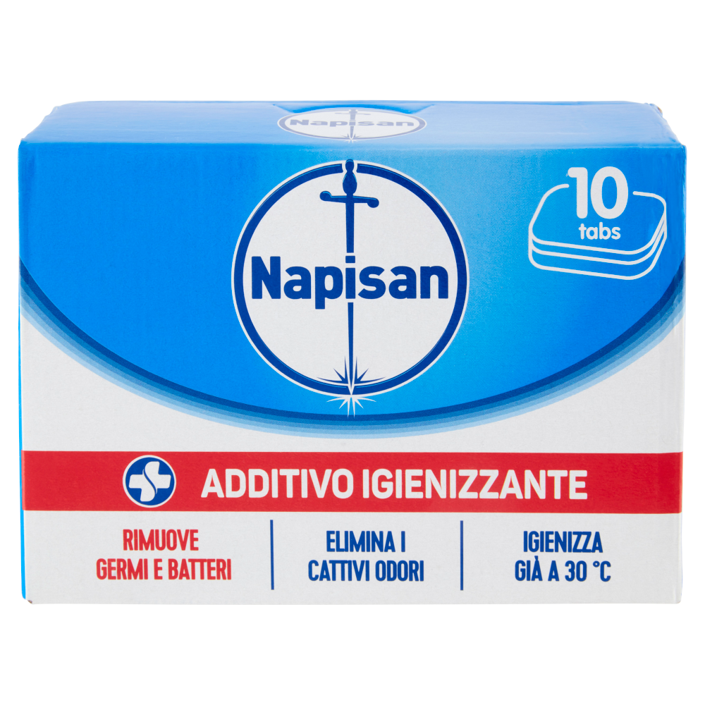 Napisan Additivo igienizzante lavatrice in pastiglie 10 pz 225 gr