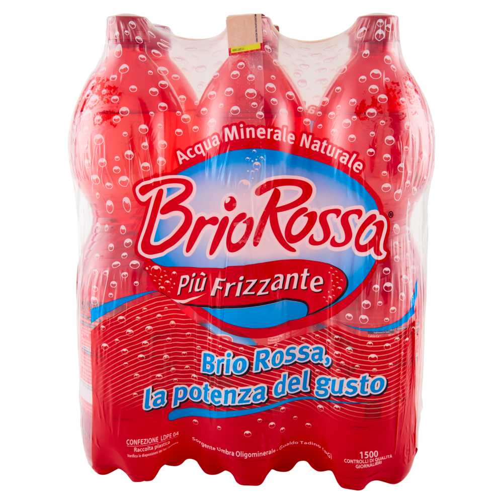 Brio Rossa Più Frizzante Gualdo Tadino 6 x 1,5 litri
