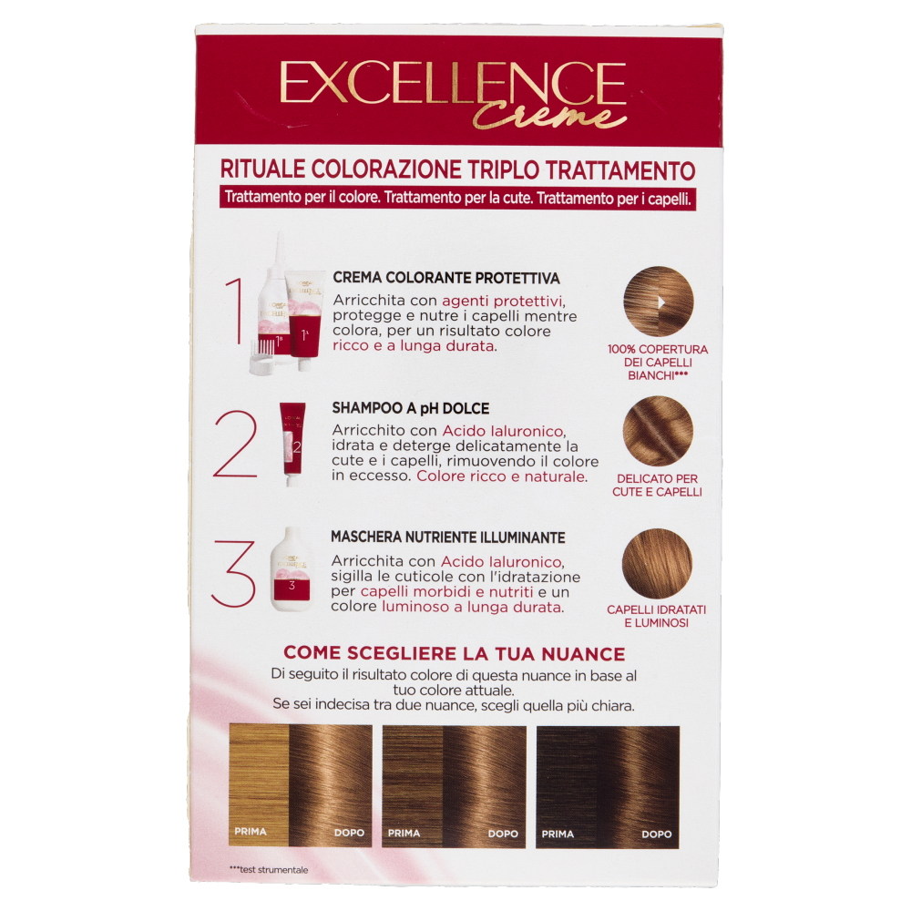 L'Oréal Paris Excellence Creme Colorazione Triplo Trattamento 7 Biondo