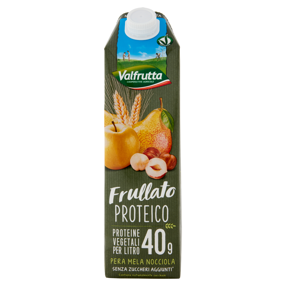 Valfrutta Frullato Proteico Pera Mela Nocciola 1000 ml