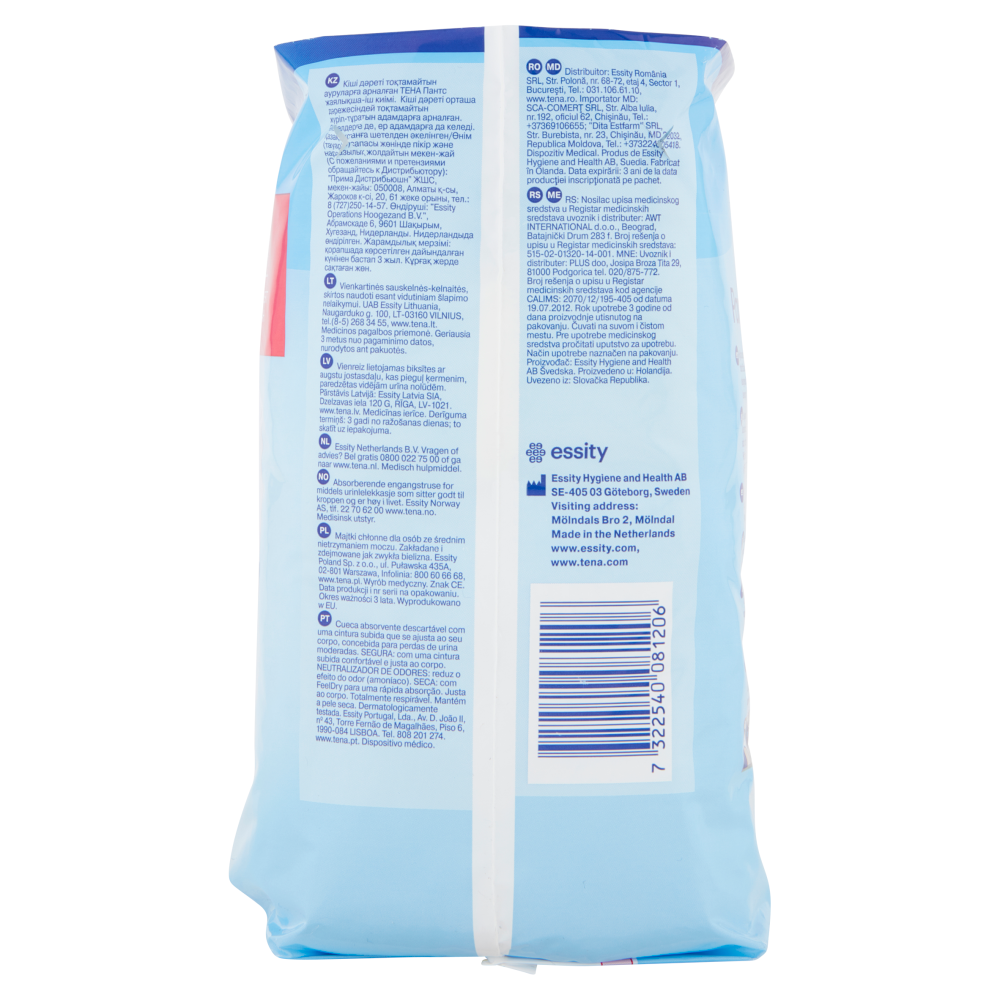 Tena Pants Discreet M 8 pz