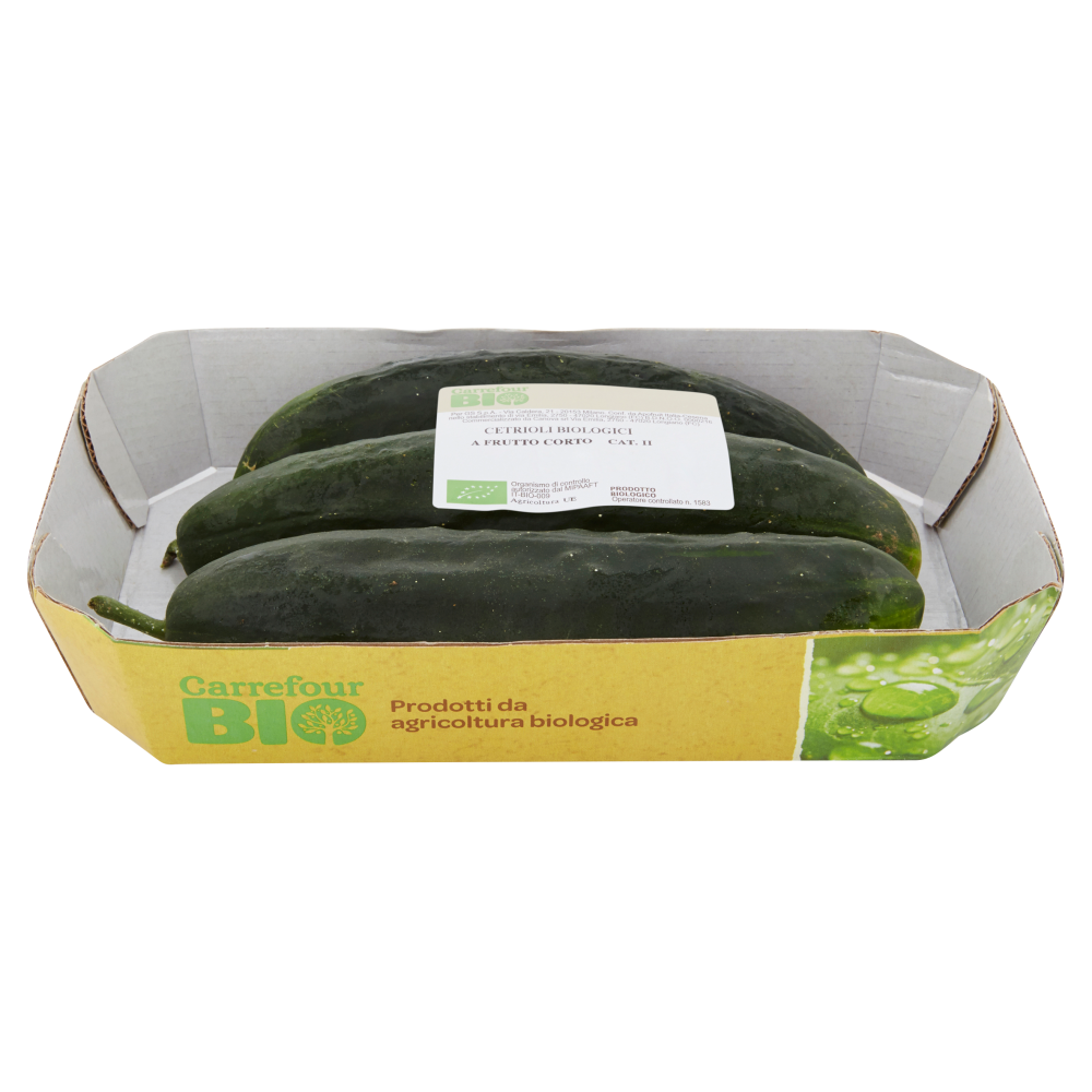 Carrefour Bio Cetrioli Biologici a Frutto Corto 0,500 kg