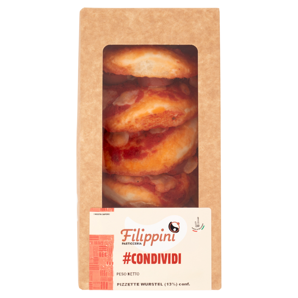 Pasticceria Filippini Pizzette Wurstel (13%) conf. 240 g