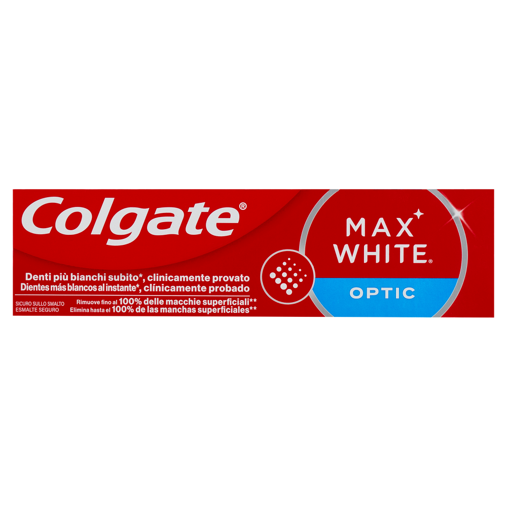 Colgate dentifricio sbiancante Max White Optic 75 ml
