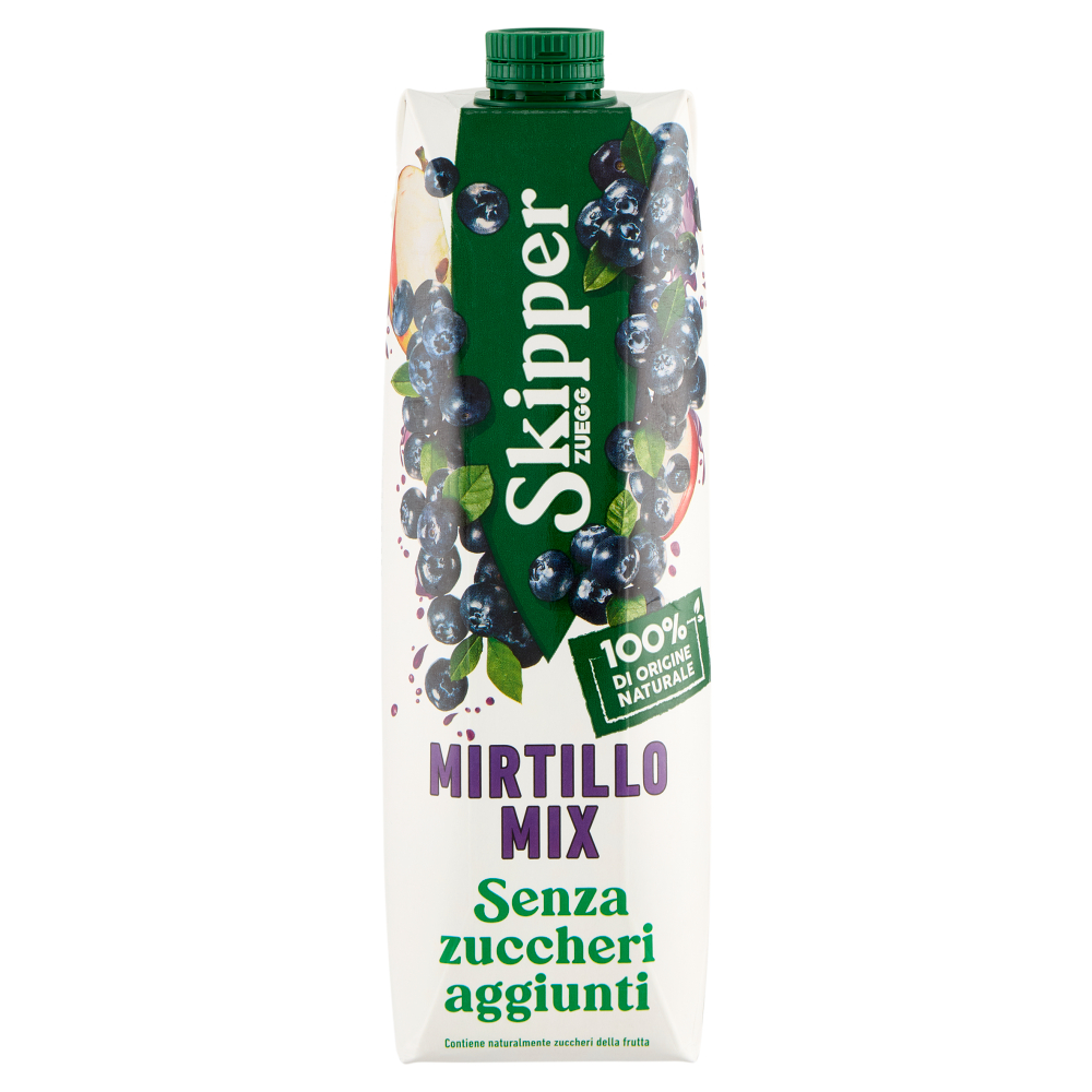 Zuegg Skipper Mirtillo Mix Senza zuccheri aggiunti 1000 ml