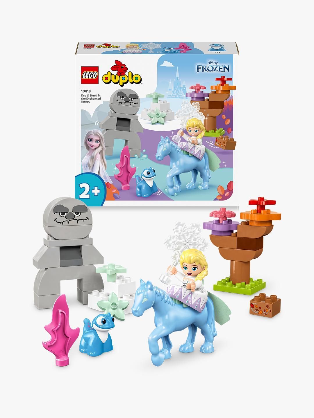 LEGO DUPLO Elsa e Bruni nella foresta incantata