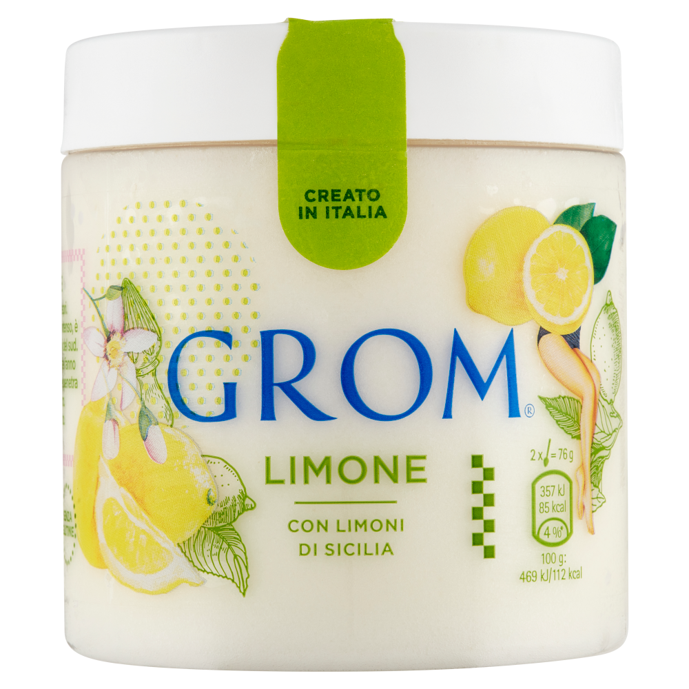 Grom Limone con Limoni di Sicilia 349 g