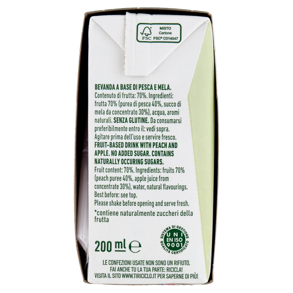 Zuegg Skipper Pesca Senza zuccheri aggiunti* 3 x 200 ml