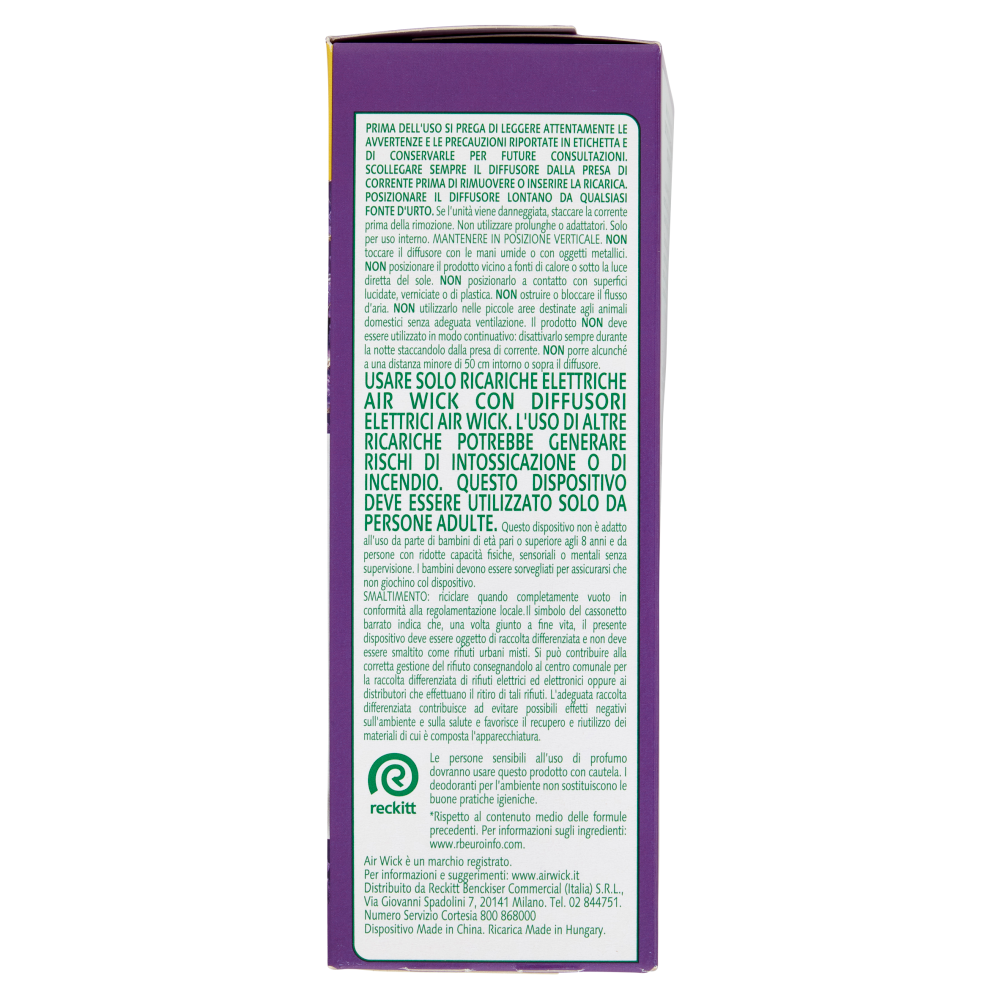 Air Wick Diffusore di Fragranza con oli essenziali Lavanda e Campanule 19 mL