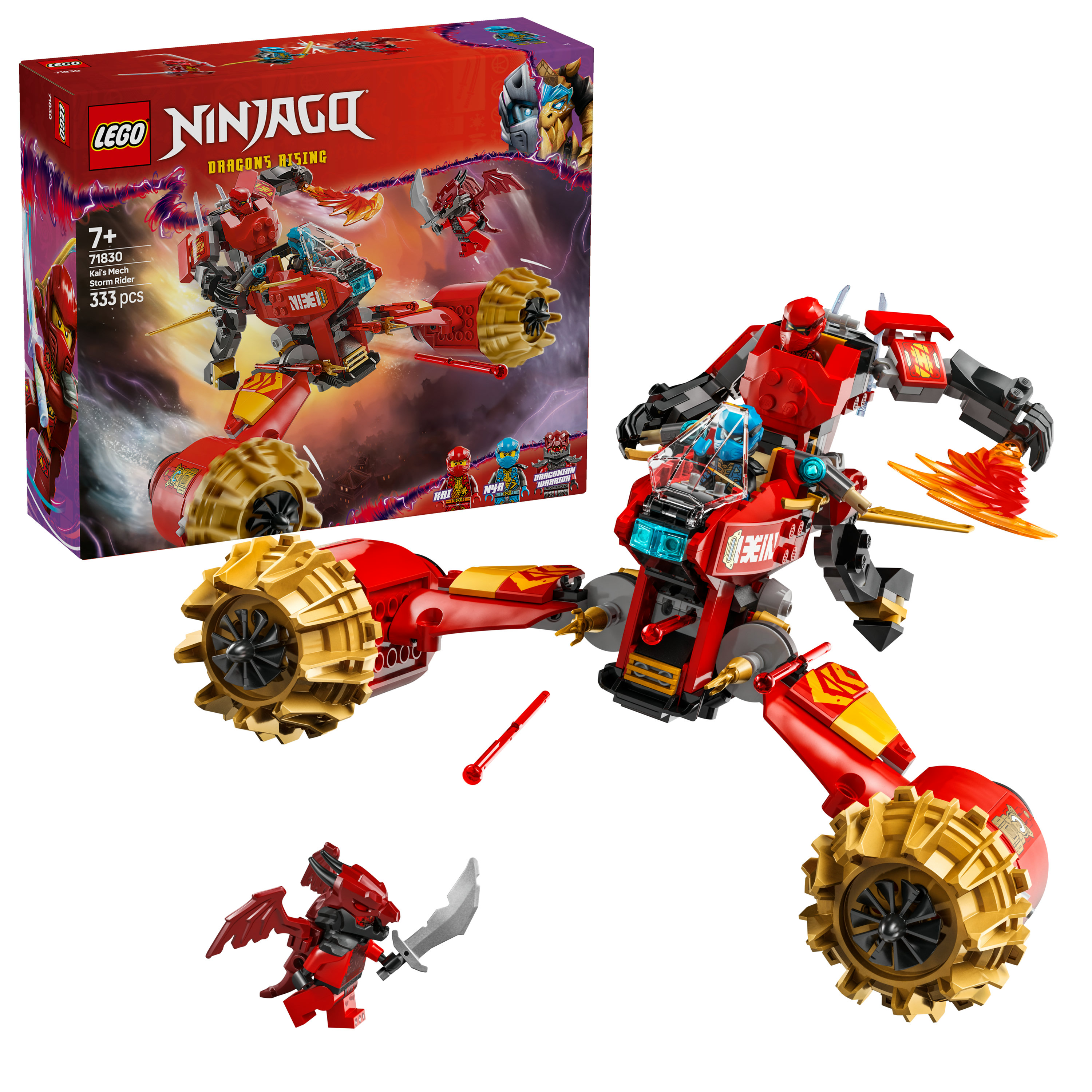 LEGO NINJAGO Mech Storm Rider di Kai