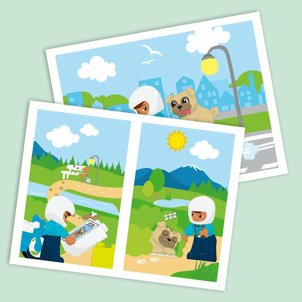 LEGO DUPLO Motocicletta della polizia