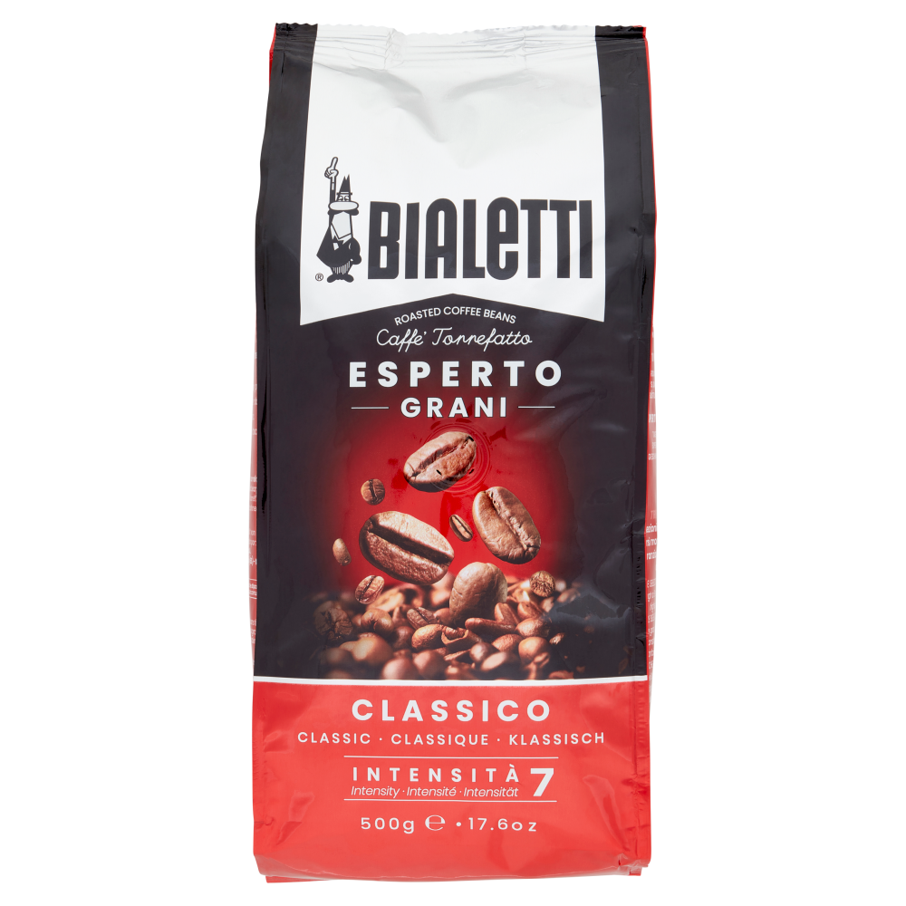 Bialetti Caffè Torrefatto Esperto Grani Classico 500 g
