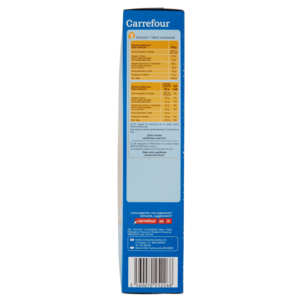 Carrefour Fibra Flakes 500 g