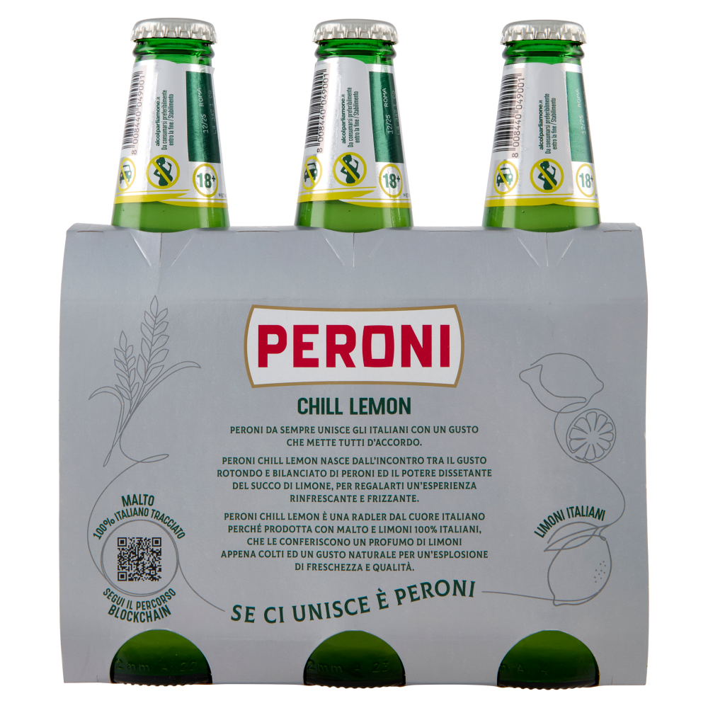 Peroni Chill Lemon Birra 3 x 33 cl