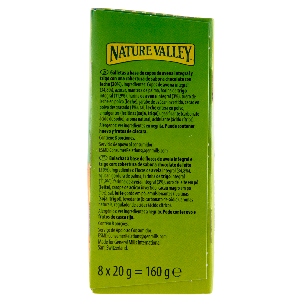 Nature Valley Crunchy Dipped Milk Chocolate Flavour 8 x 20 g