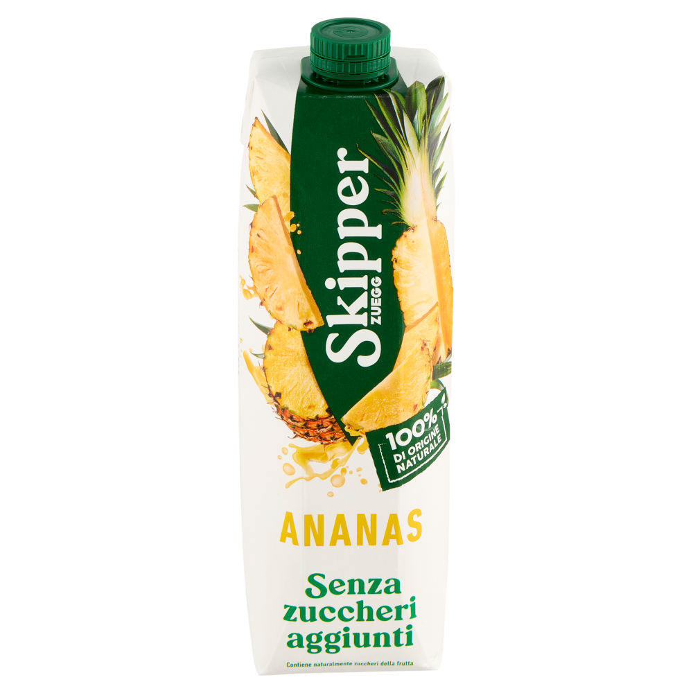 Zuegg Skipper Ananas Senza zuccheri aggiunti 1000 ml