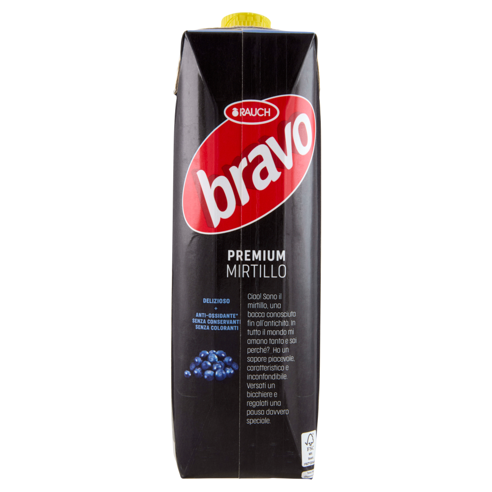 Rauch bravo Premium Mirtillo 1 L