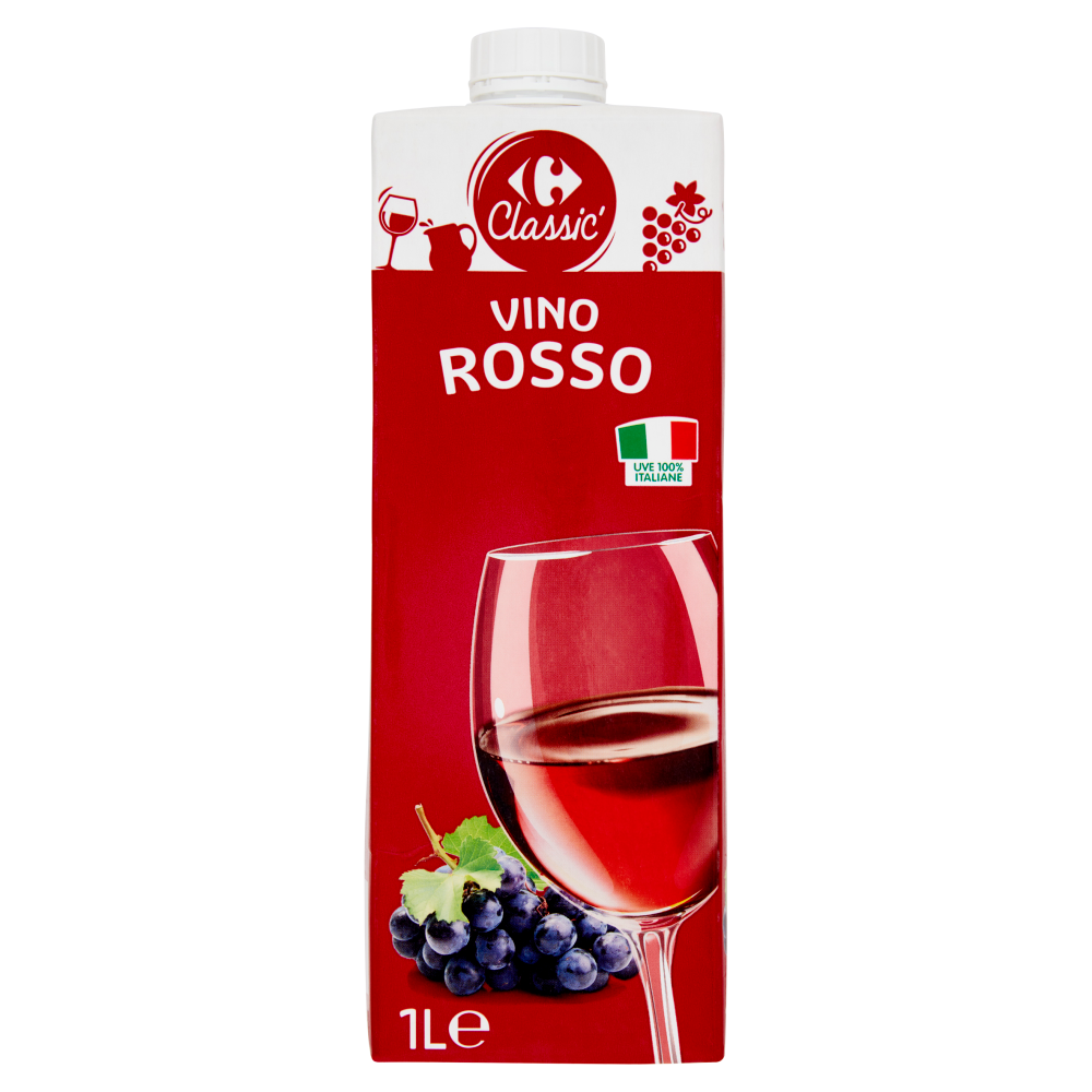 Carrefour Classic Vino Rosso 1 L