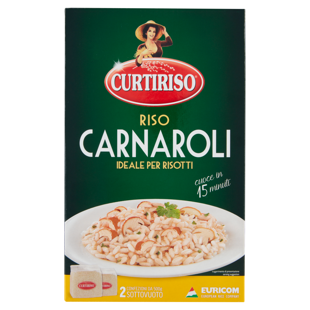 Curtiriso Riso Carnaroli 2 x 500 g Carrefour