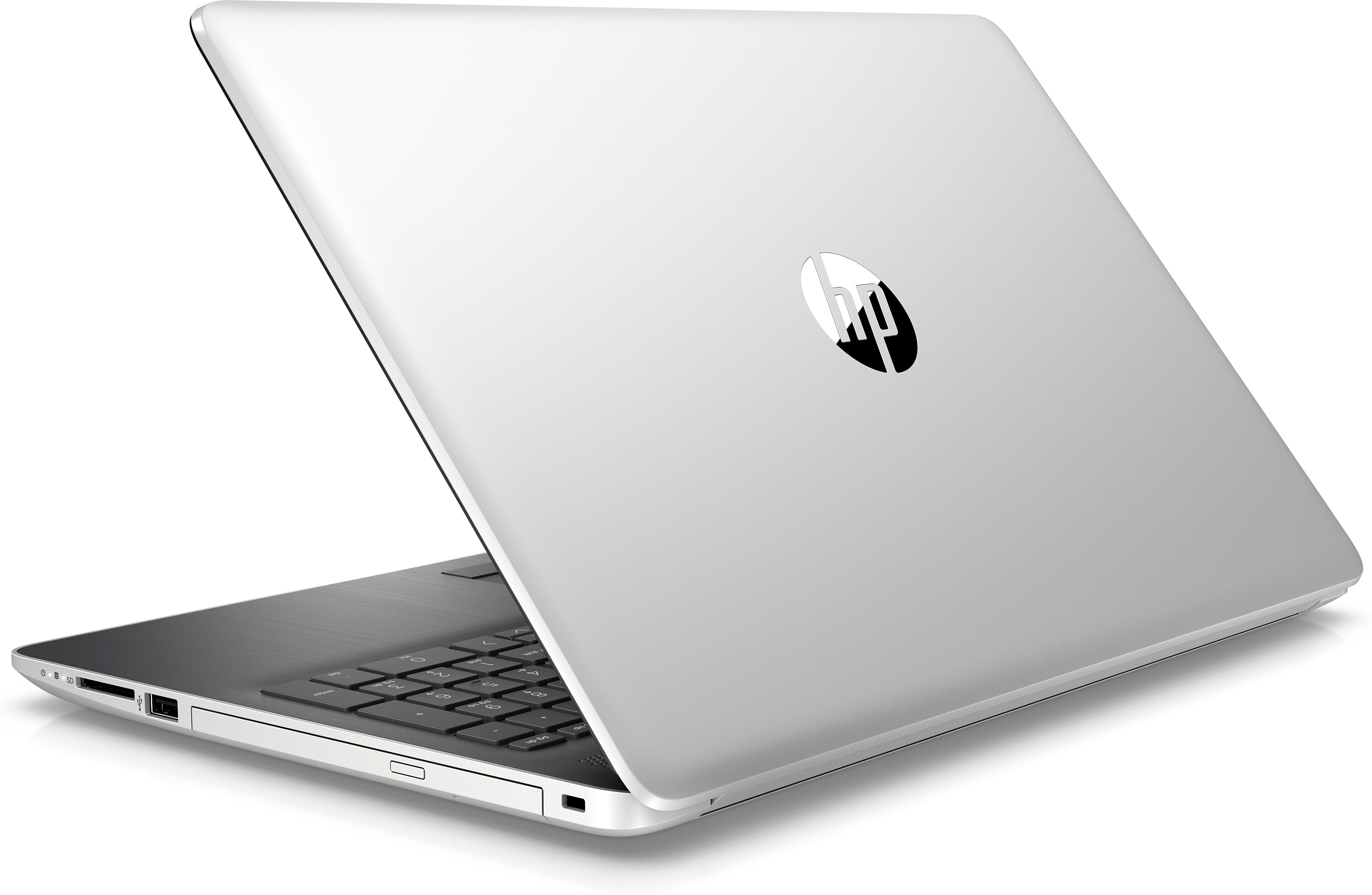 HP 15-da1001nl Intel® Core™ i5 i5-8265U Computer portatile 39,6 cm (15.6") HD 8 GB DDR4-SDRAM 1,13 TB HDD+SSD NVIDIA® GeForce® MX110 Wi-Fi 5 (802.11ac) Windows 10 Home Argento