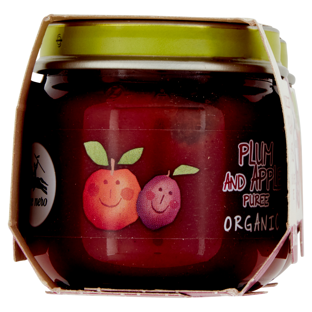 alce nero Omogeneizzato di Prugna e Mela 2 x 80 g