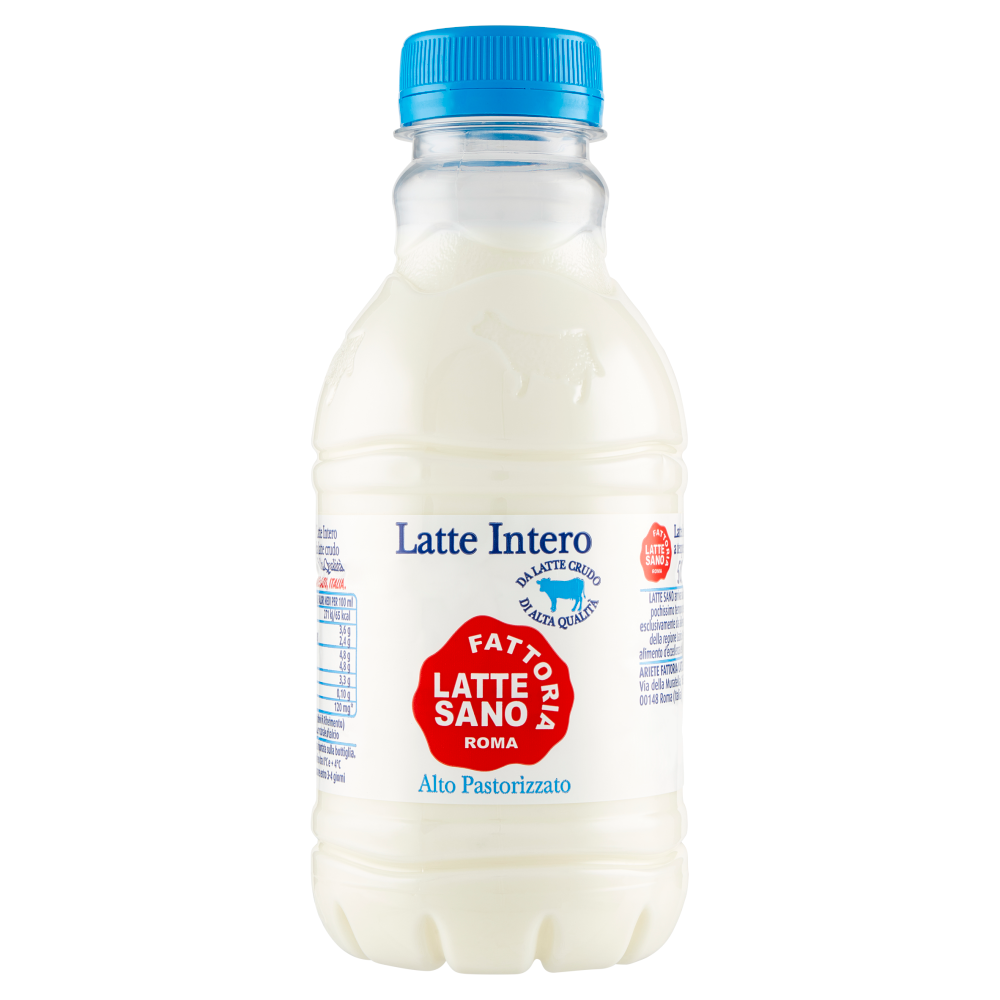 Fattoria Latte Sano Latte Intero Alto Pastorizzato 500 ml