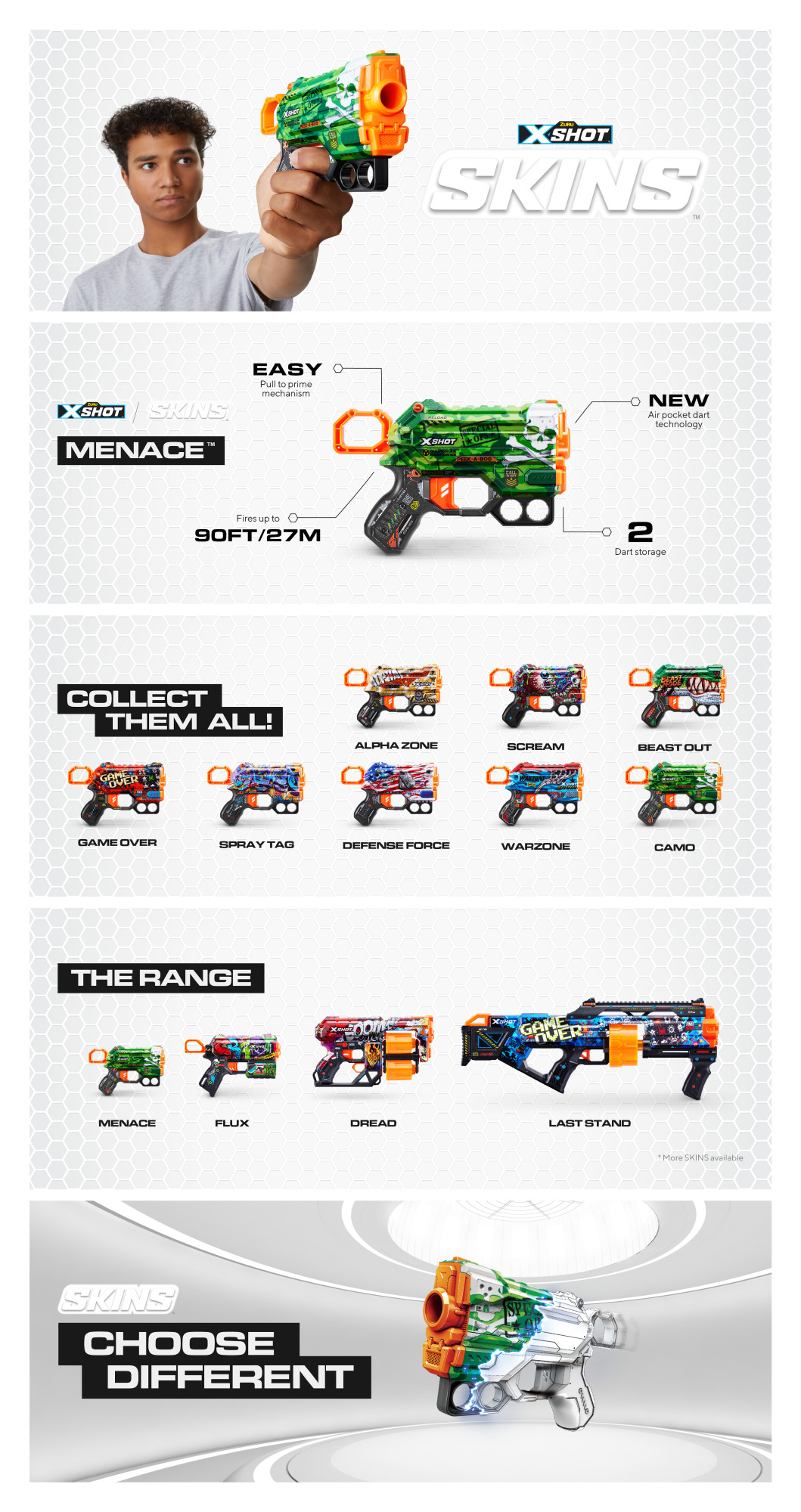 XSHOT 36543 arma giocattolo
