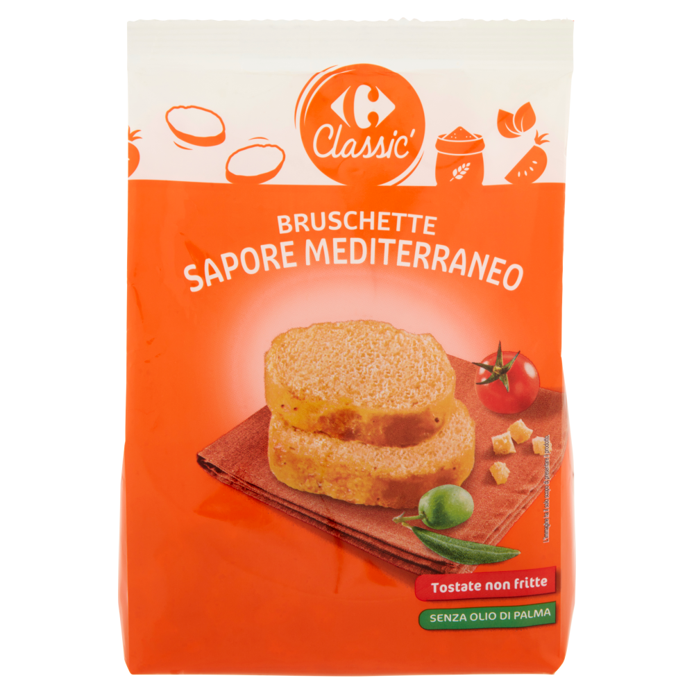 Carrefour Classic Bruschette Sapore Mediterraneo 150 g